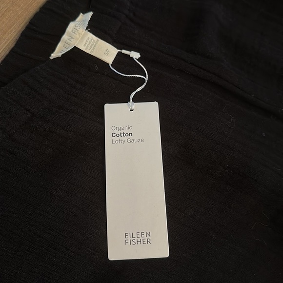 Eileen Fisher Black Tapered Ankle Pant NWT Sz S - Picture 4 of 8